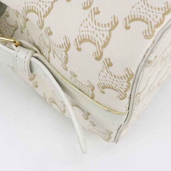 CELINE White Shoulder Bag - Picture 8 of 9